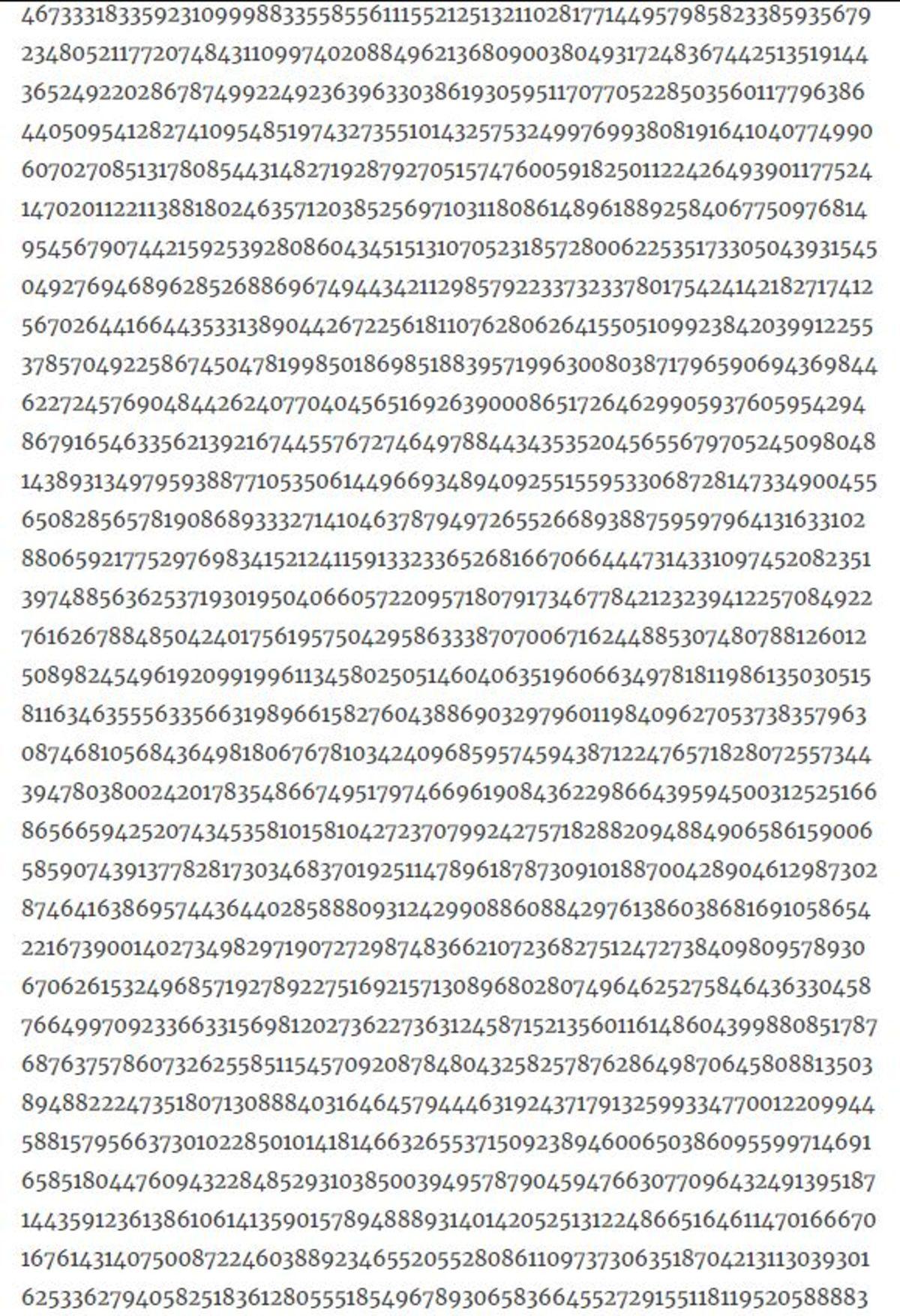 Bir Kargo Şirketi Çalışanı, Hesaplanabilen En Büyük Asal Sayıyı Buldu