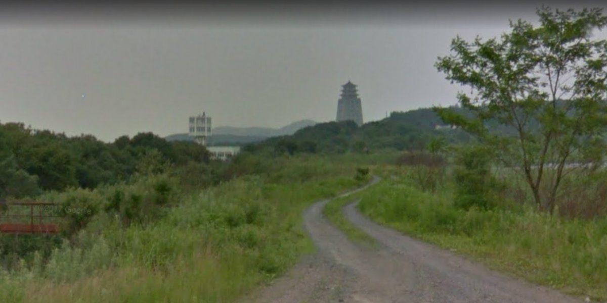 Rusya’dan  Dünyanın En Gizemli Ülkesi Kuzey Kore’ye Giden Yegane Yola Google Haritalardan Bakış