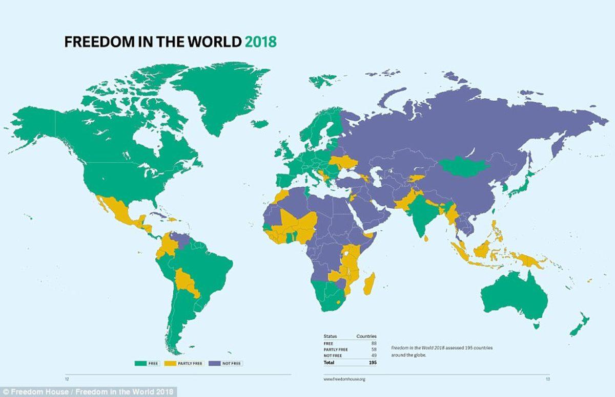 Dünyanın En Özgür Ülkeleri Açıklandı! Türkiye Listenin Neresinde?