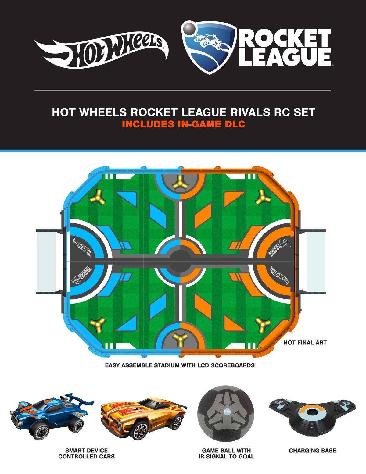 Hot Wheels, Rocket League’in Oyuncak Versiyonunu Yapacak!