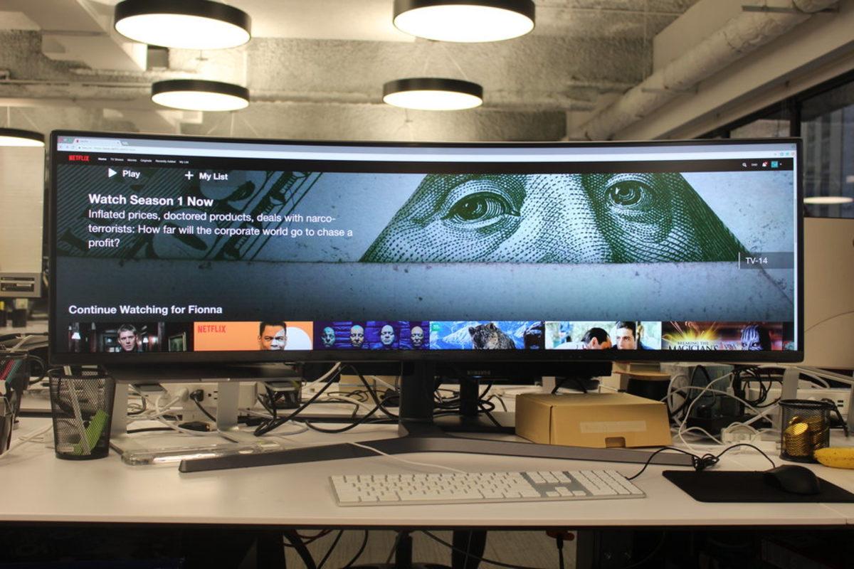 Samsung’un Kendinizdekinden Nefret Etmenize Sebep Olacak, 32:9 Süper Geniş Ekranlı Monitörü