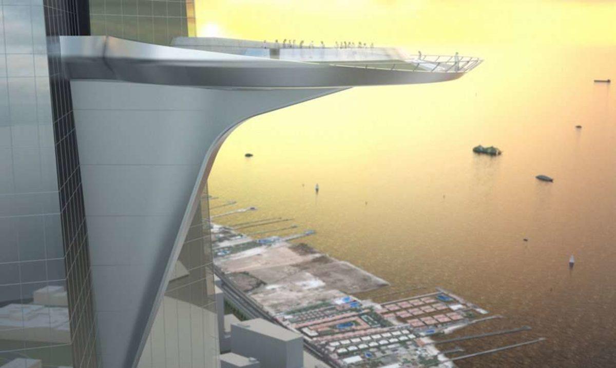 Suudi Arabistan’da İnşa Edilen 1 Kilometre Uzunluğundaki Dünyanın En Yüksek Gökdeleni, Bittiğinde Nasıl Görünecek?