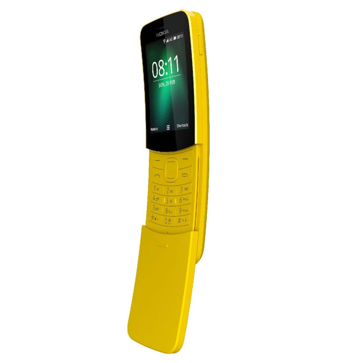 Nokia, Efsane Telefonu 8110’un Yenilenmiş Versiyonu 8110 4G’yi Duyurdu!