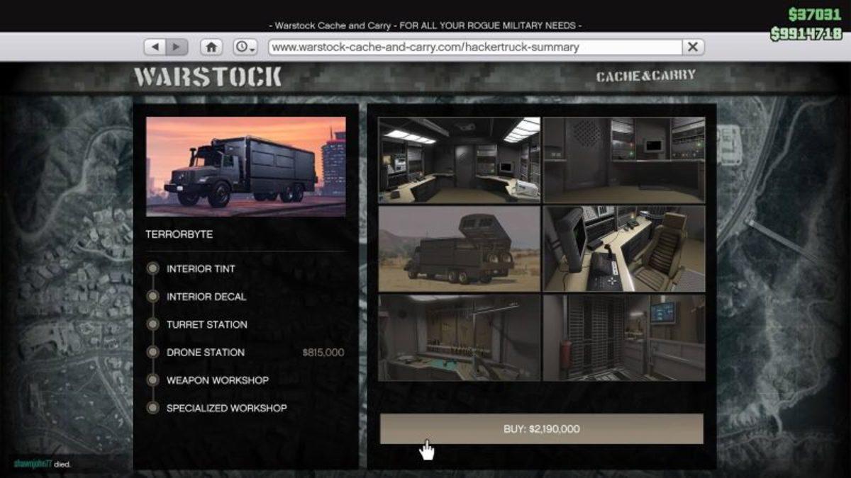 GTA Online’ın İşinizi Kolaylaştıracak Ama Bir O Kadar da Pahalı Yeni Kamyonu : Terrorbyte