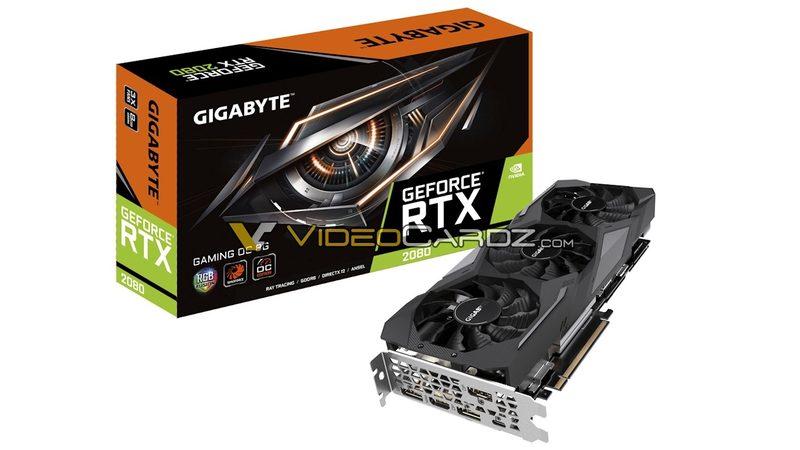 GIGABYTE GeForce RTX 2080 Ti ve RTX 2080 Ekran Kartları