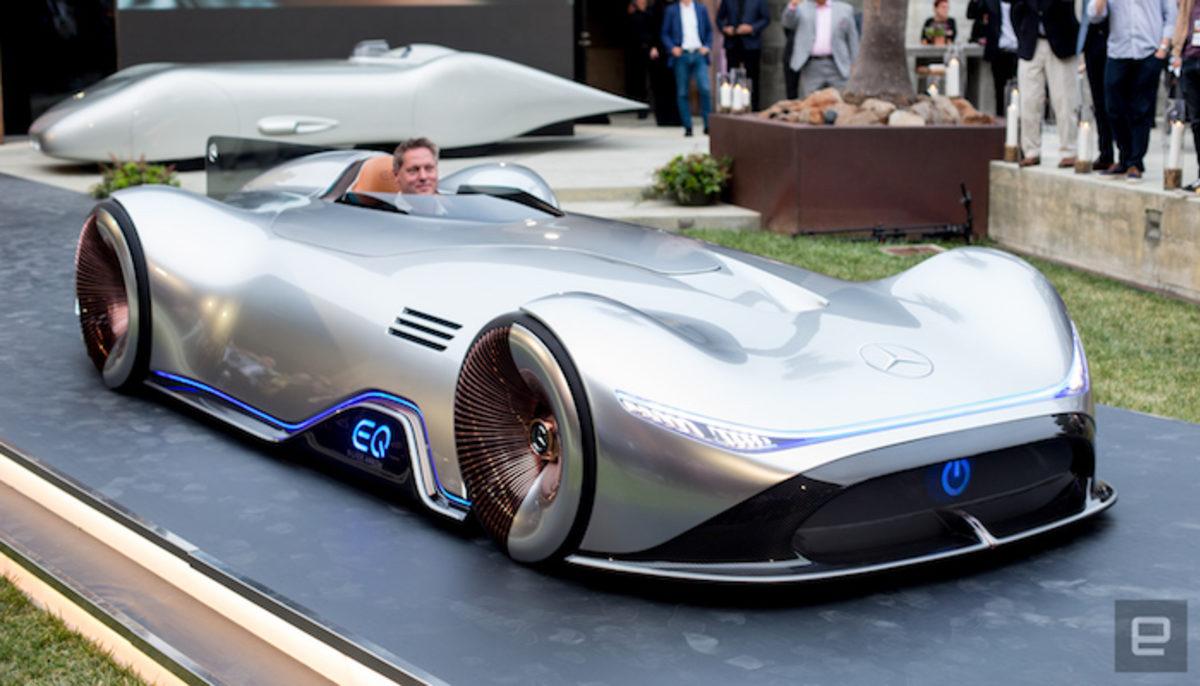 Geçmiş ile Geleceğin İnanılmaz Tasarımı: Mercedes Benz EQ Silver Arrow