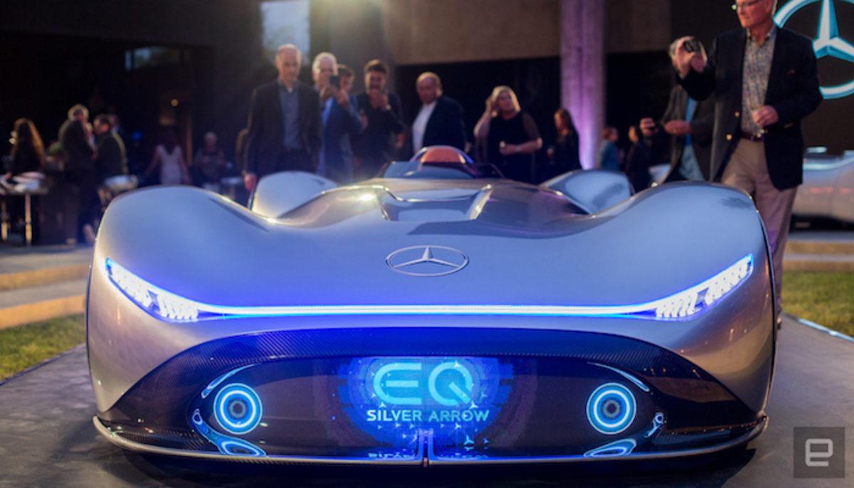 Geçmiş ile Geleceğin İnanılmaz Tasarımı: Mercedes Benz EQ Silver Arrow