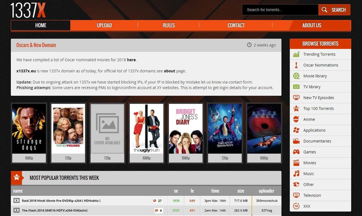2018 Yılının En Başarılı 7 Torrent Sitesi!
