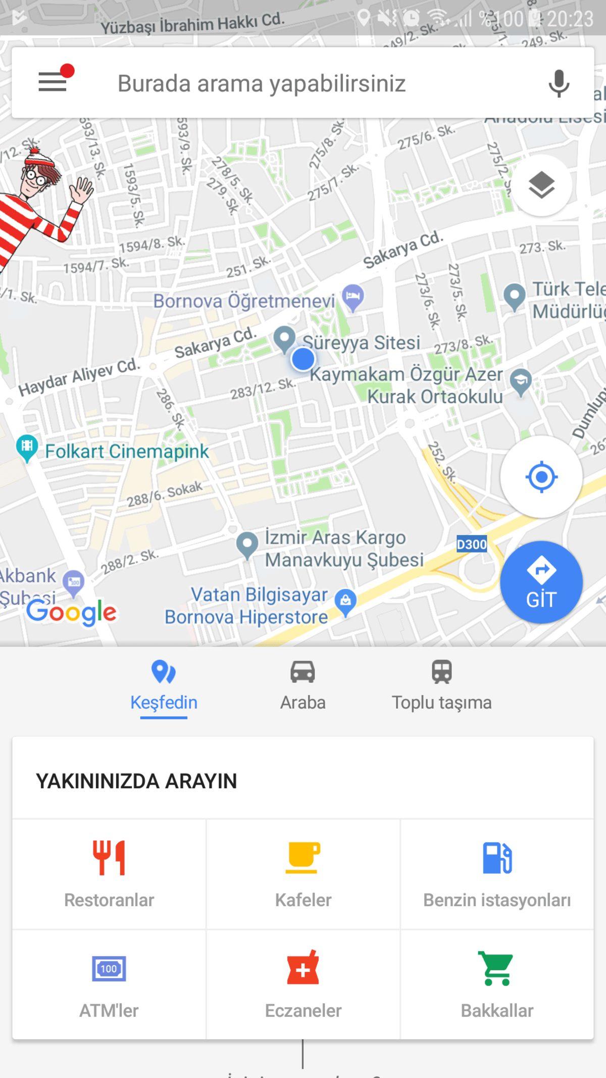 Google Haritalar’ın Kullanıcılara Sunduğu Sürpriz Oyun: Ali Nerede?