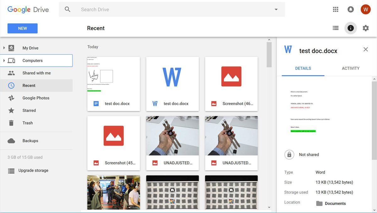 Google Drive Yedeklediğiniz Dosyalara Daha Önce Kimin Eriştiğini Gösterecek