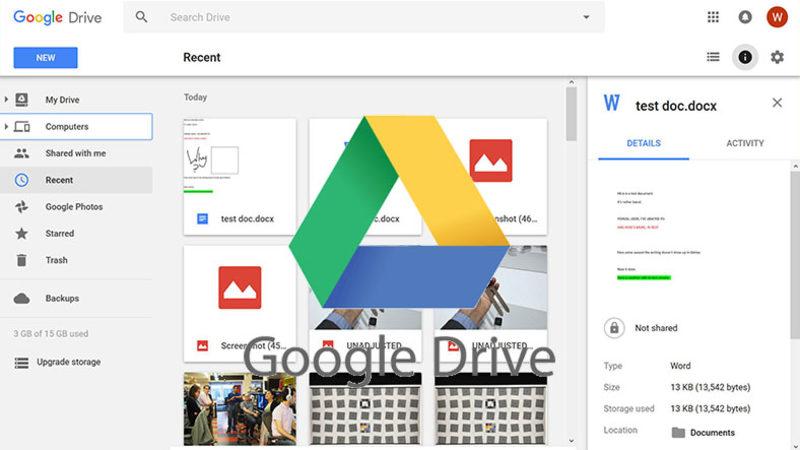 Google Drive Yedeklediğiniz Dosyalara Daha Önce Kimin Eriştiğini Gösterecek