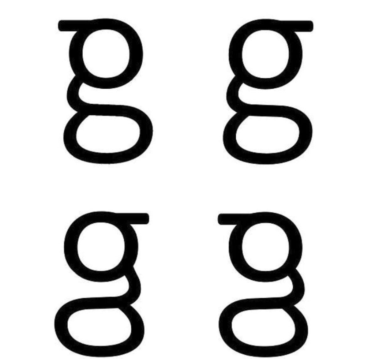 İnsanların Büyük Çoğunluğu Matbaa Tipi ’g’ Harfinin Doğru Yazılışını Bilmiyor!