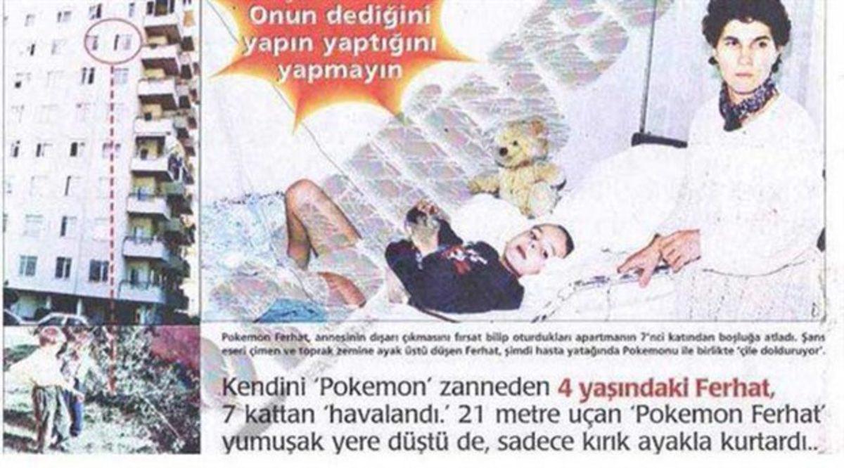 Ben Pikachu’yum Deyip Camdan Atlayan Çocuk, Yıllar Sonra Ortaya Çıktı