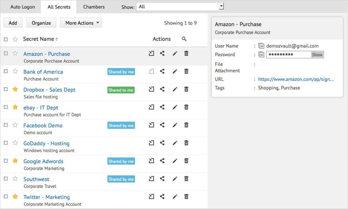 En Başarılı Ve Kullanışlı 6 Şifre Yöneticisi Program