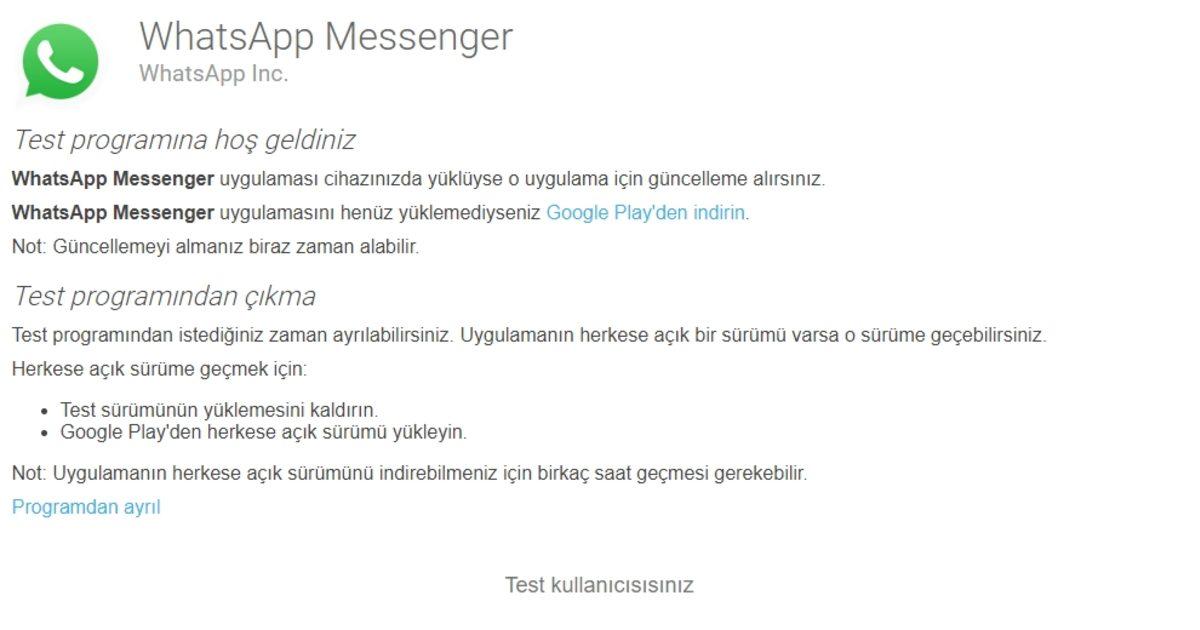 WhatsApp’ın Yalnızca Android Beta Kullanıcılarının Faydalanabildiği Özelliği: Veri İndirme