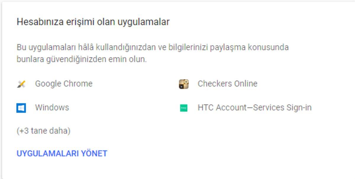Google Hesabınıza Erişimi Olan Bütün Uygulamaları Nasıl Görüntülersiniz?