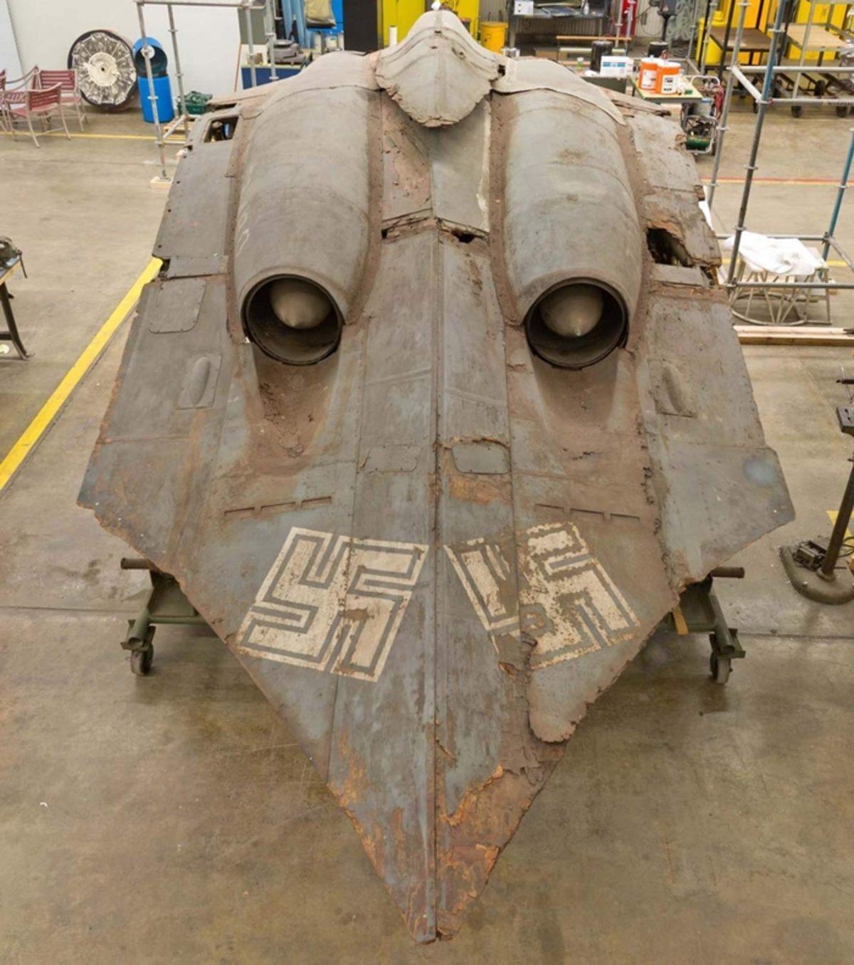 Nazilerin Dünyaya Hükmetmesi İçin Geliştirilen Tuhaf Görünümlü Savaş Uçağı