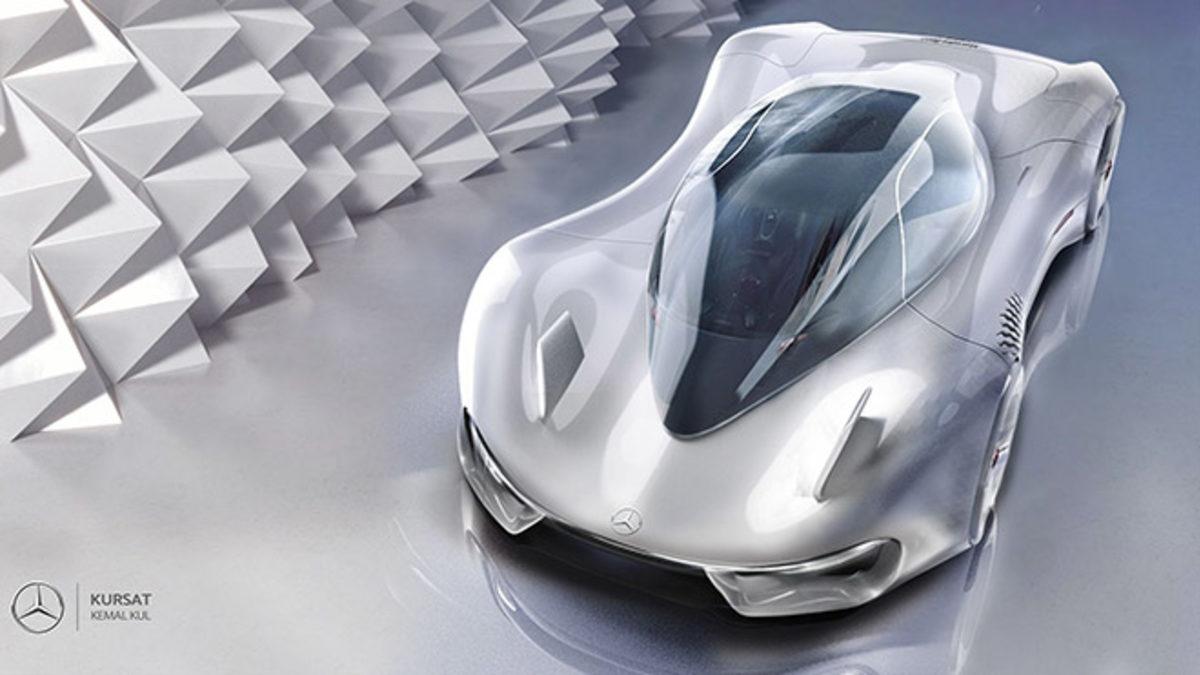 64 Yıllık İkonik Mercedes Tasarımından İlham Alan Türk Tasarımcıdan Muhteşem Konsept Otomobil!