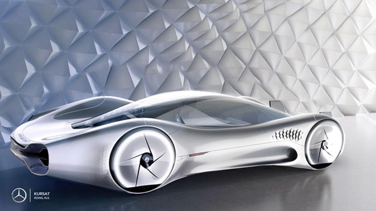 64 Yıllık İkonik Mercedes Tasarımından İlham Alan Türk Tasarımcıdan Muhteşem Konsept Otomobil!