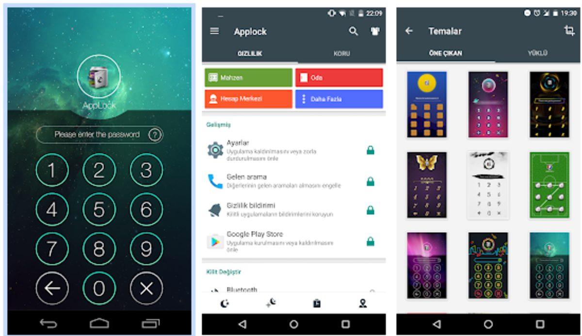 Kimsenin Girmesini İstemediğiniz Uygulamaları Şifreleyen Uygulama: AppLock