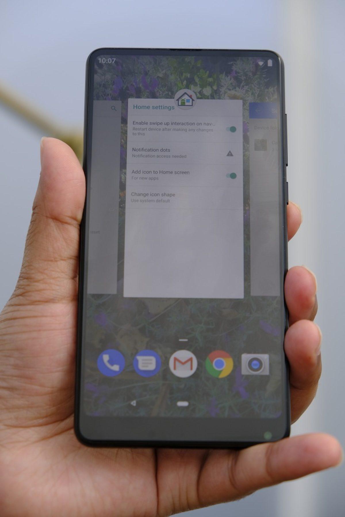 Android P Yüklenen Xiaomi Mi Mix 2S Nasıl Görünüyor? (Xiaomiciler Stok Android İstiyor)