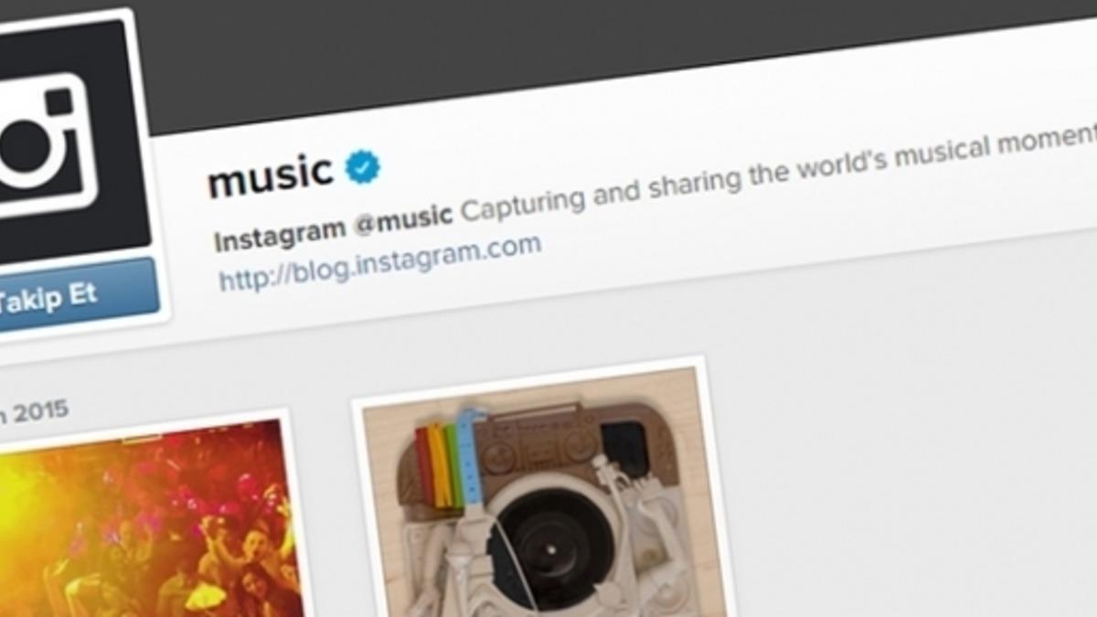 Instagram @Music Profili ile Farklı Bir Deneyim Sunacak