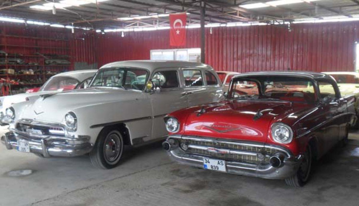 Türk Tamircinin Eski Arabaları Birer Sanat Eserine Dönüştürdüğü Klasik Arabalar
