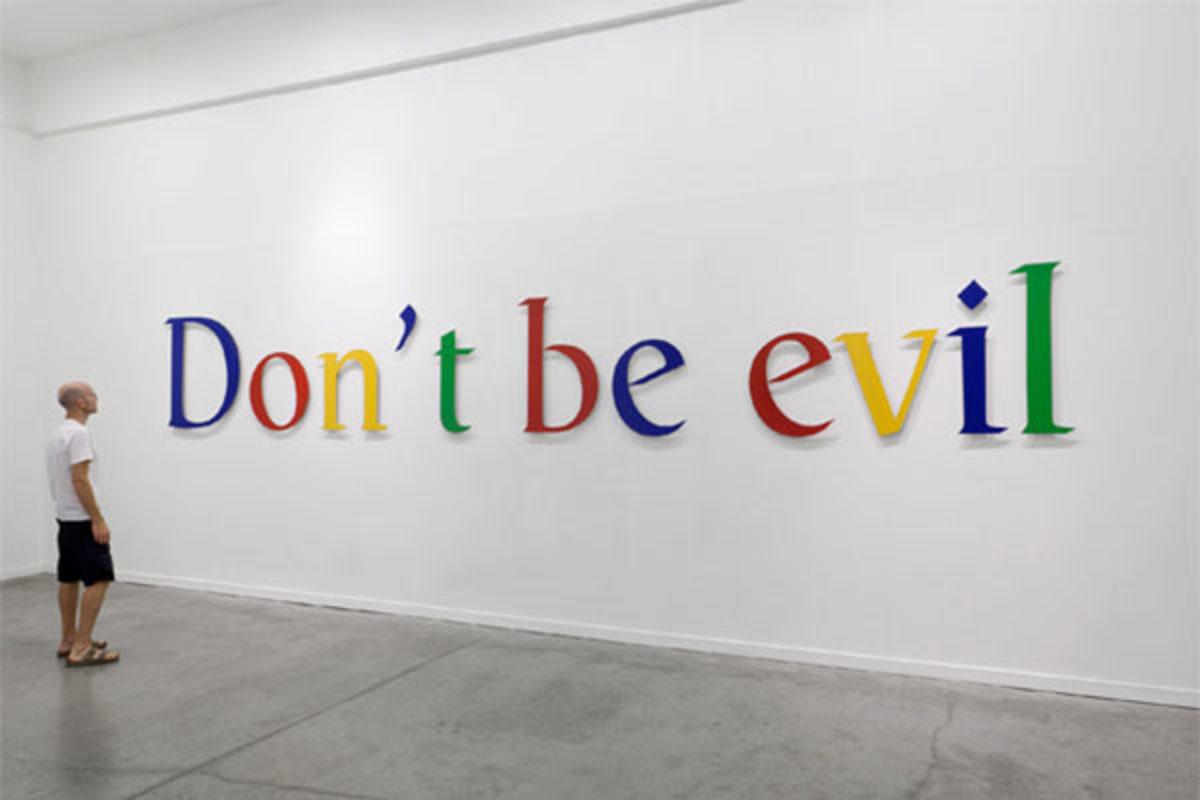Google, Gayri Resmi Kurumsal Sloganı Olan ’Don’t Be Evil’ İfadesini Kaldırdı