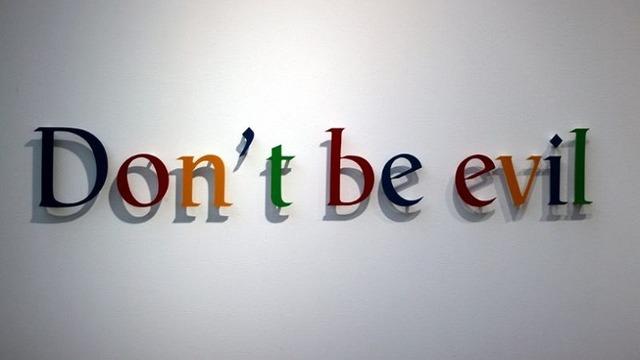 Google, Gayri Resmi Kurumsal Sloganı Olan ’Don’t Be Evil’ İfadesini Kaldırdı