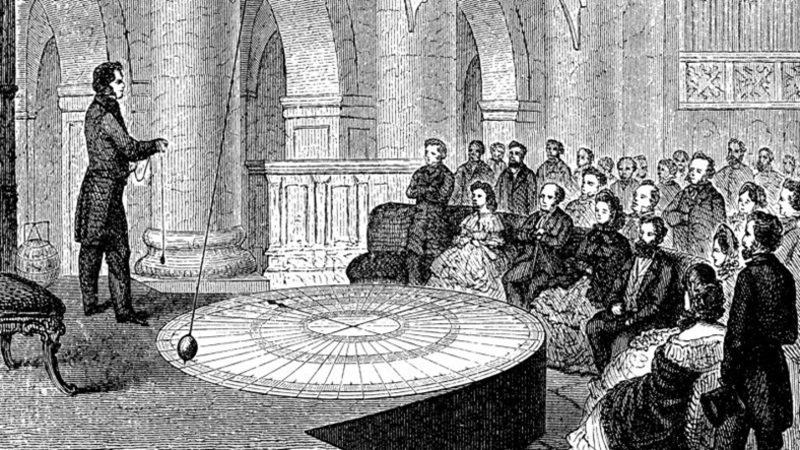 Dünya’nın Kendi Ekseni Etrafında Döndüğünü İlk Kez Kanıtlayan Düzenek: Foucault Sarkacı