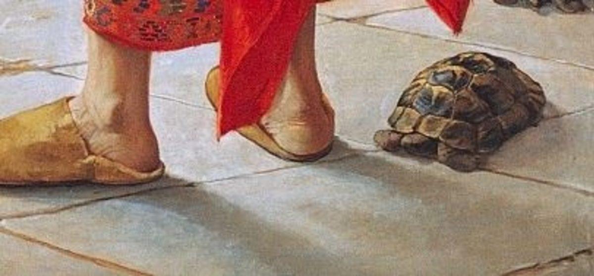Türk Sanatı Klasiklerinden ’Kaplumbağa Terbiyecisi’ Tablosu, Aslında Ne Anlatmak İstiyor?
