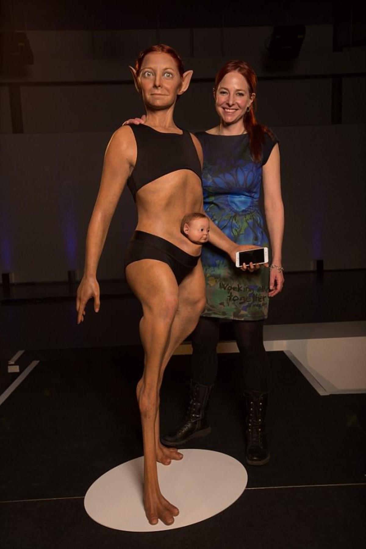 Bilime Göre ‘Mükemmel İnsan’ Vücudunu Gösteren, Kısmen Ürkütücü Heykel