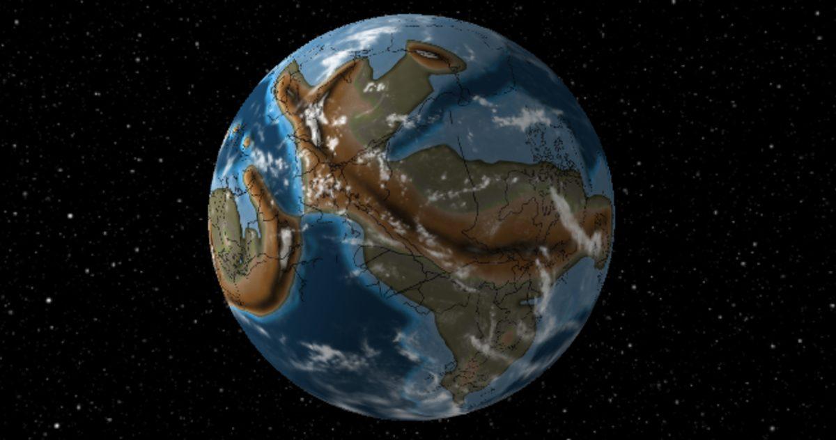 Oturduğunuz Yerin 750 Milyon Yıl Önceki Halini Gösteren İnteraktif Harita