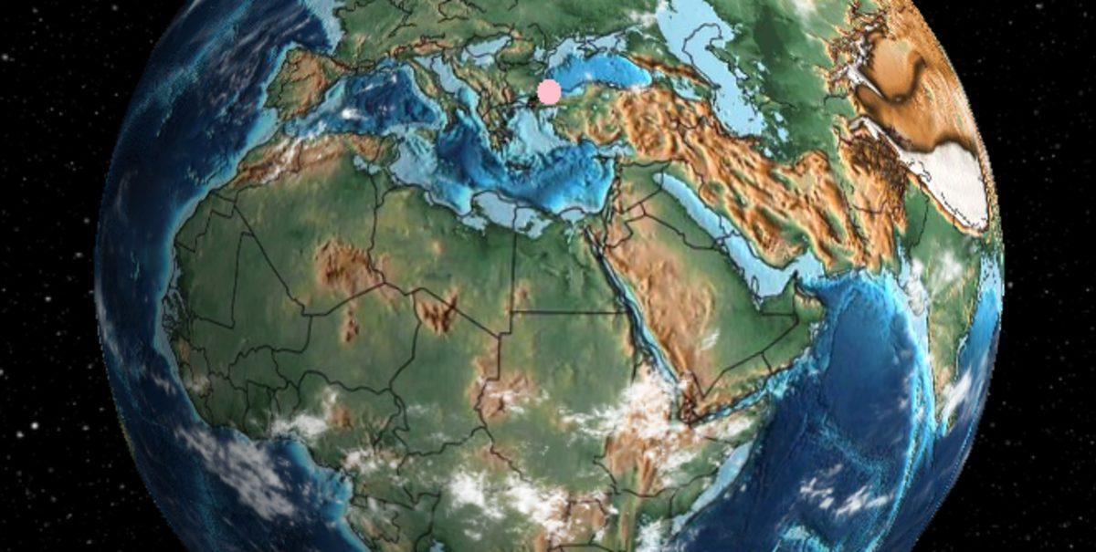 Oturduğunuz Yerin 750 Milyon Yıl Önceki Halini Gösteren İnteraktif Harita