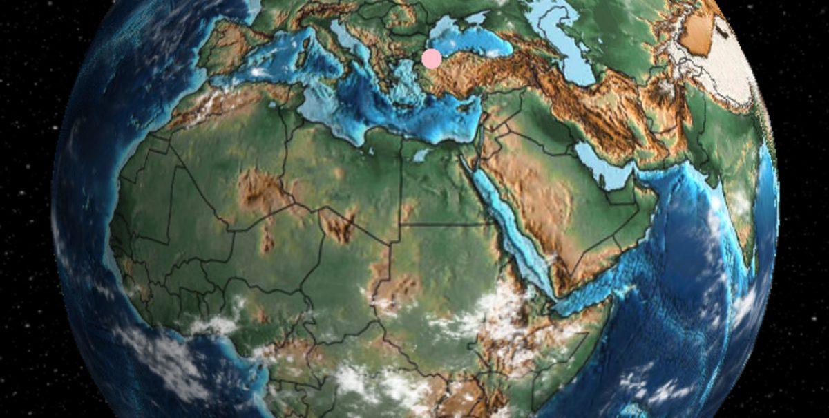 Oturduğunuz Yerin 750 Milyon Yıl Önceki Halini Gösteren İnteraktif Harita