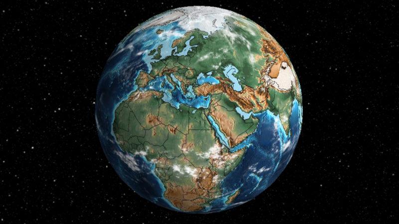 Oturduğunuz Yerin 750 Milyon Yıl Önceki Halini Gösteren İnteraktif Harita