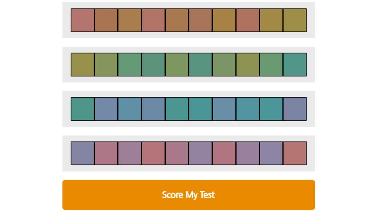 Gözünüzün Renkleri Ne Kadar Kaliteli Gördüğünü Söyleyen ‘Renk Zekası’ Testi