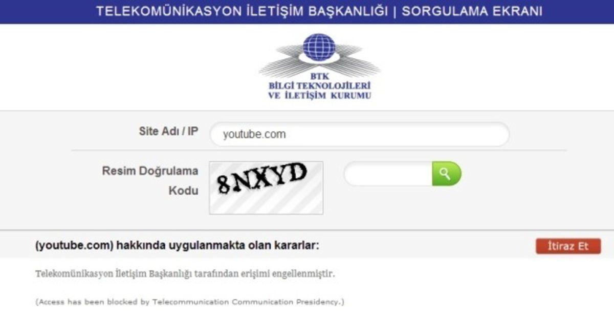 Youtube Kapatıldı