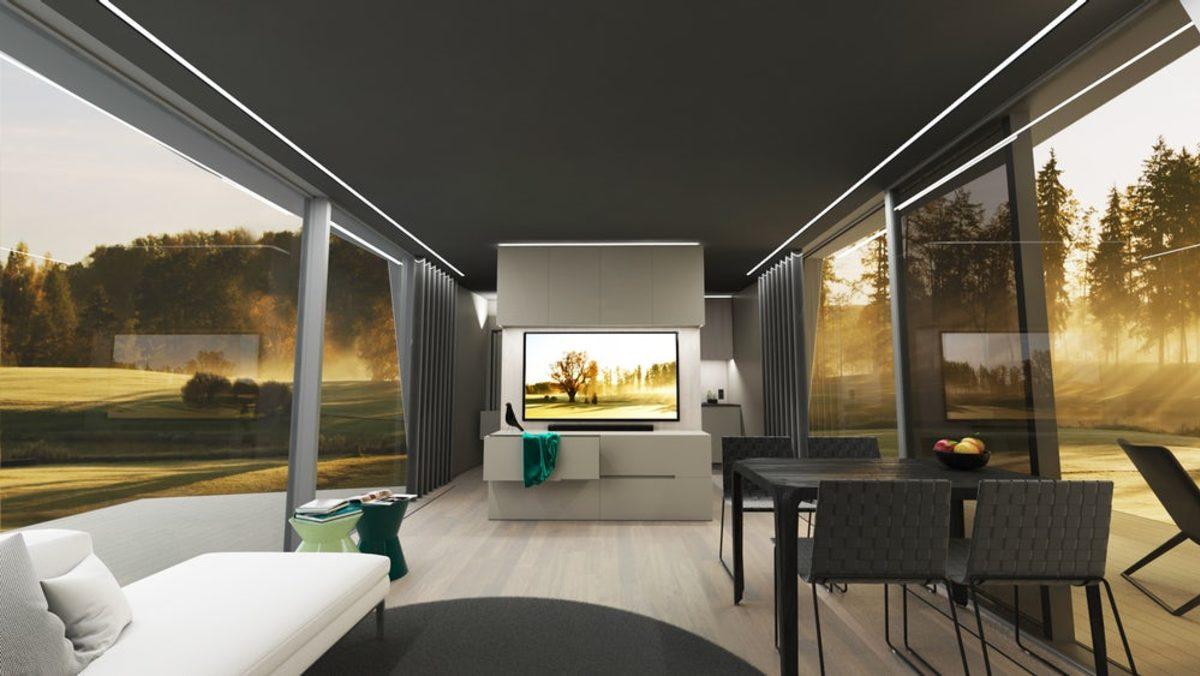 Kendi Elektriğini Üretip Telefonla Kontrol Edilebilen Ultra Lüks Taşınabilir Ev: The Space