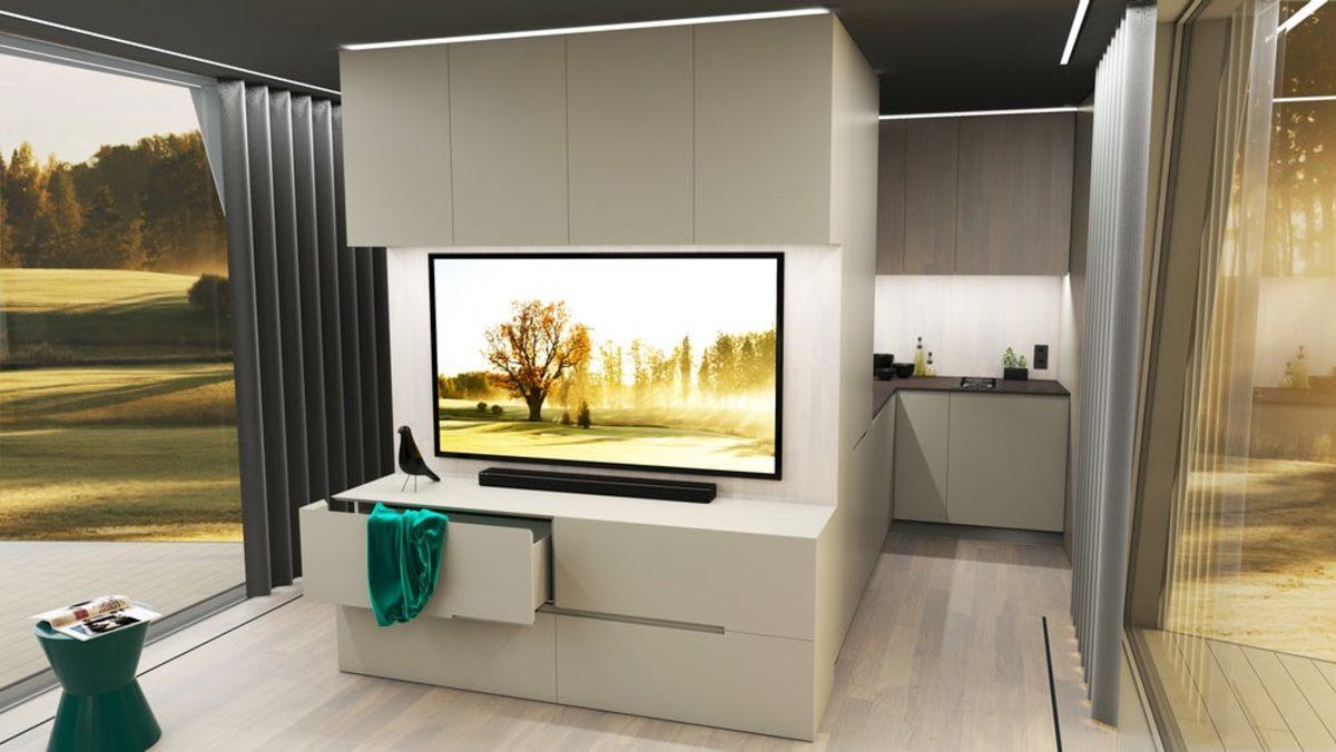 Kendi Elektriğini Üretip Telefonla Kontrol Edilebilen Ultra Lüks Taşınabilir Ev: The Space