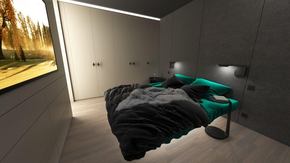 Kendi Elektriğini Üretip Telefonla Kontrol Edilebilen Ultra Lüks Taşınabilir Ev: The Space