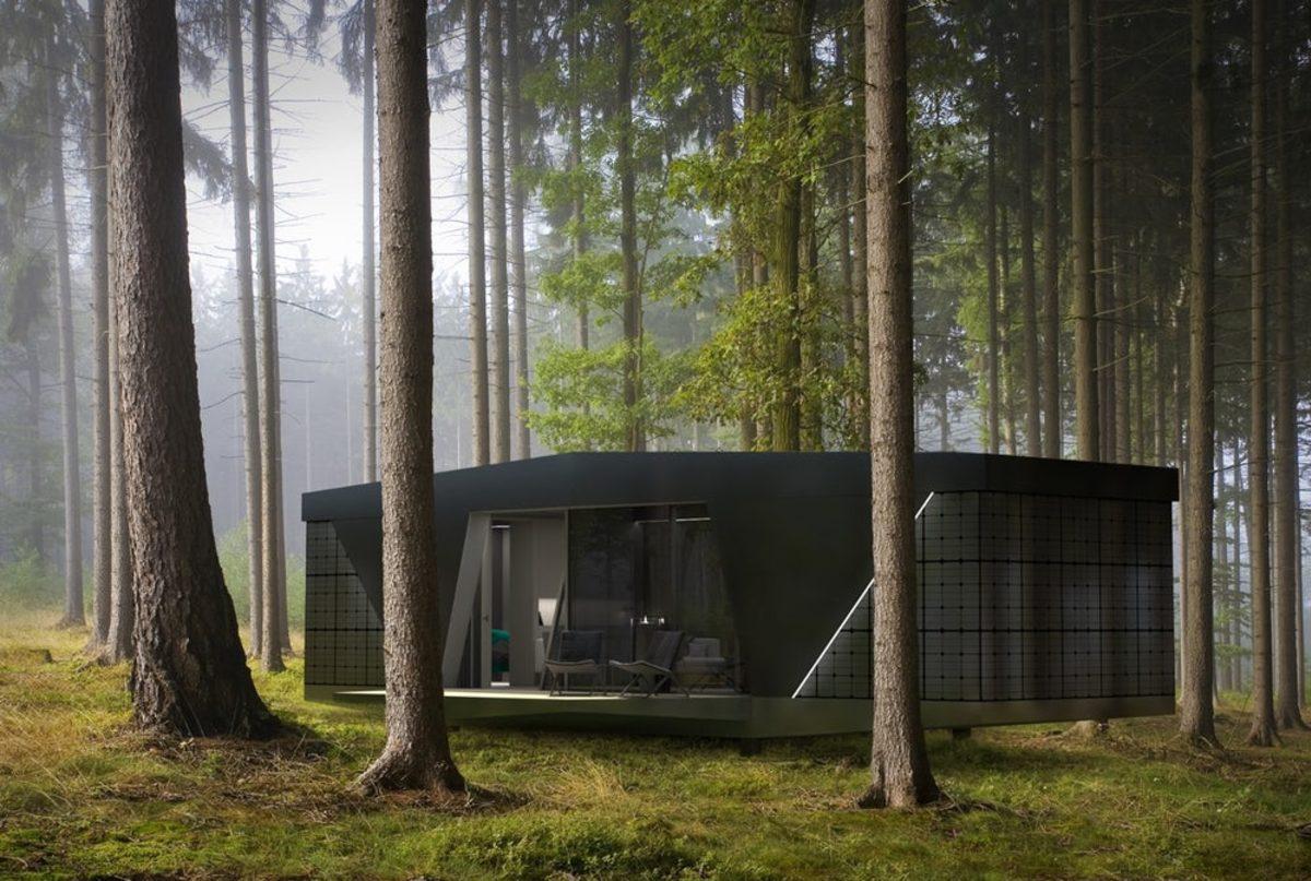 Kendi Elektriğini Üretip Telefonla Kontrol Edilebilen Ultra Lüks Taşınabilir Ev: The Space