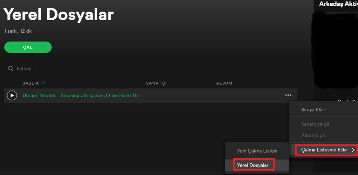 Bilgisayardaki MP3 Uzantılı Müzikleri Spotify’a Nasıl Yüklerim?