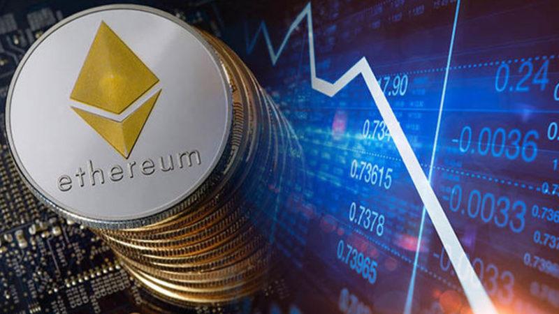 Adeta Çakılan Ethereum, Tarihi Bir Düşüş Yaşadı