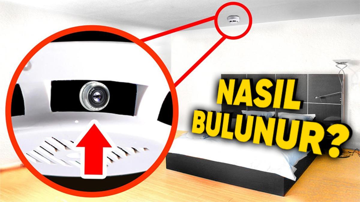 Otel Odaları ve Günlük Kiralık Daireler Gibi Yerlerdeki Gizli Kameraları En Kolay Şekilde Bulabileceğiniz Yollar
