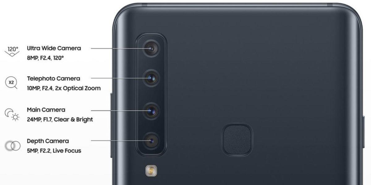 Dünyanın İlk Dört Arka Kameralı Telefonu Samsung Galaxy A9 (2018) Tanıtıldı