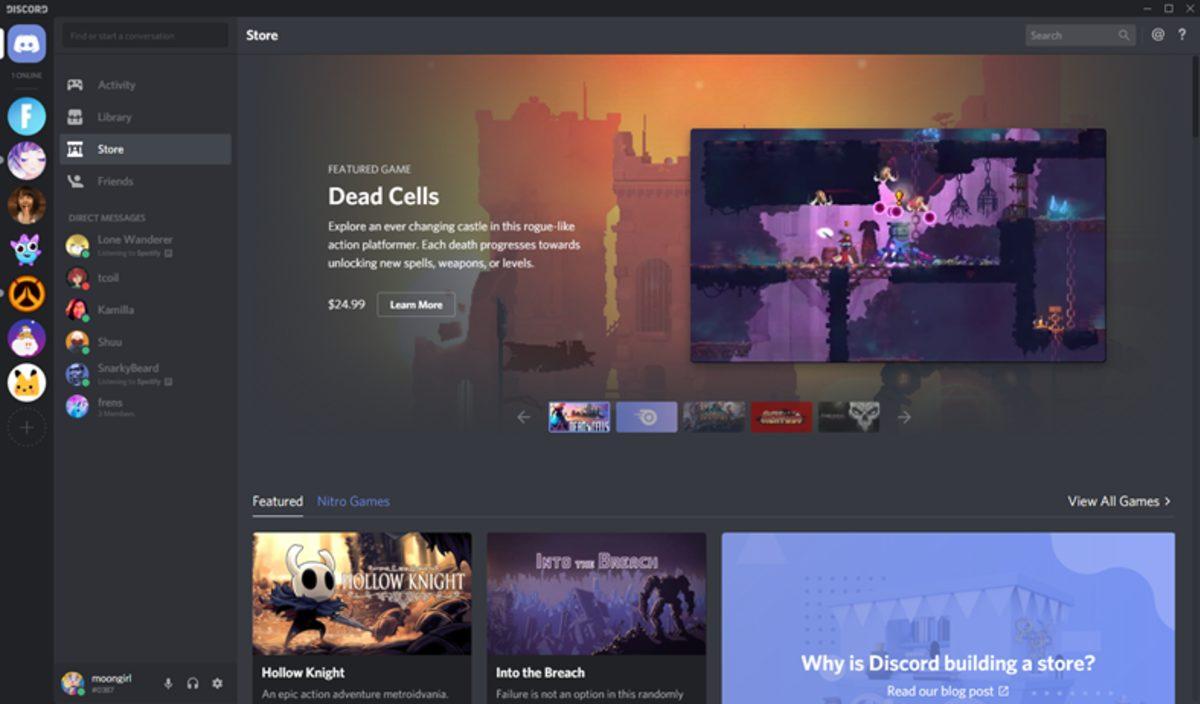 Discord Yeni Mağaza Sistemiyle Steam’e Meydan Okuyor
