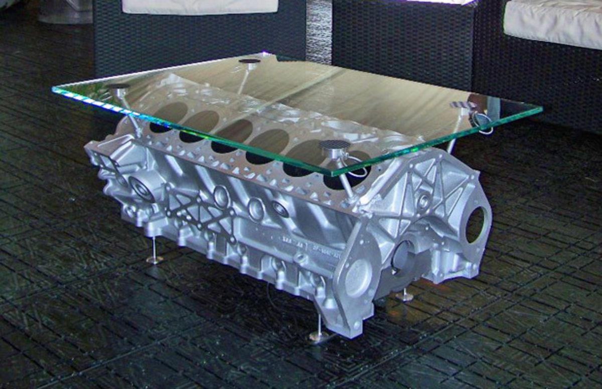 Otomobil Tutkunları İçin Tasarlanmış 11 İlginç Masa