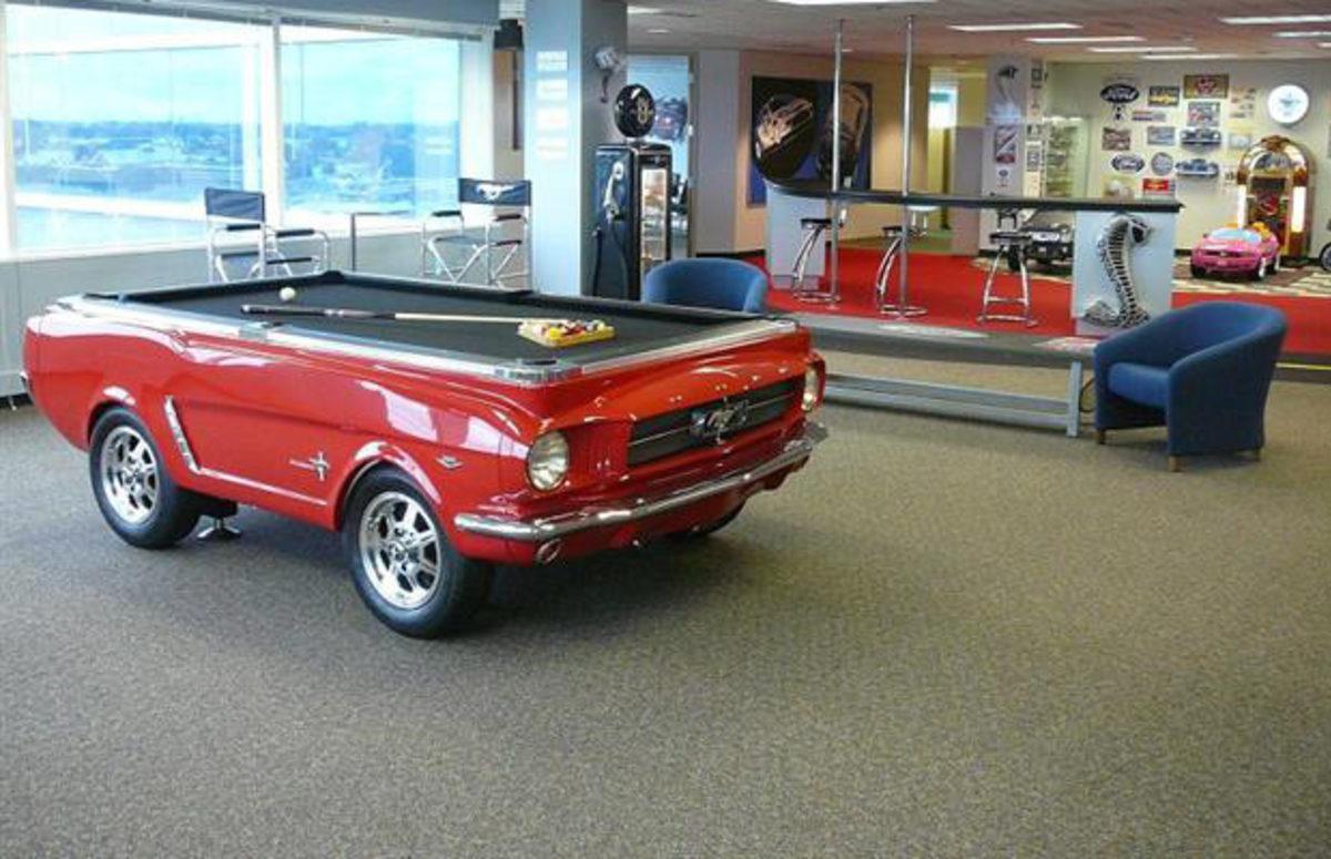 Otomobil Tutkunları İçin Tasarlanmış 11 İlginç Masa