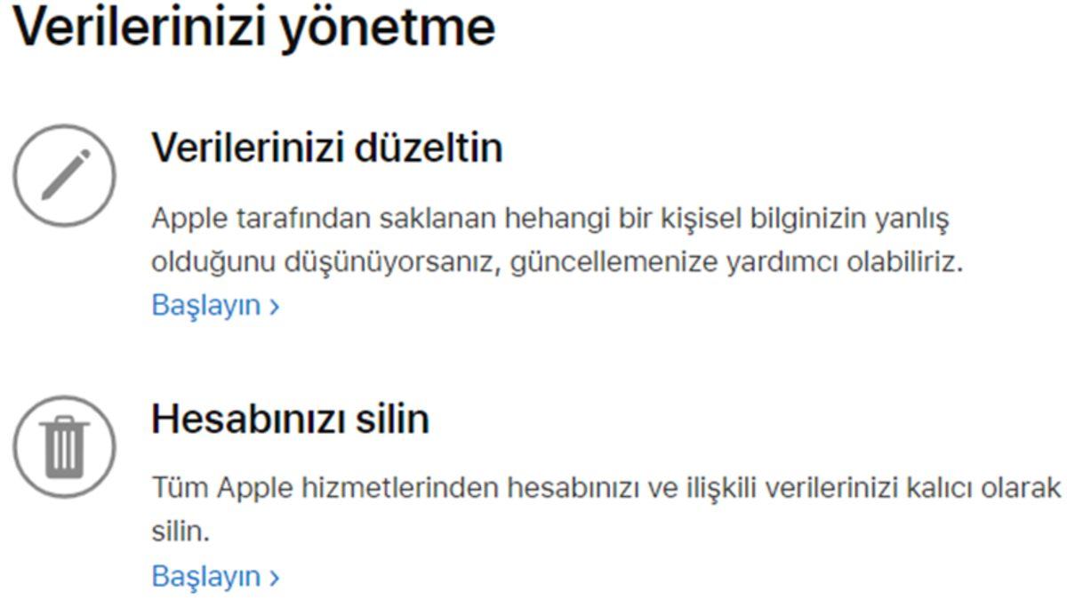 Apple Hesabınızı Kalıcı Olarak Nasıl Silersiniz?